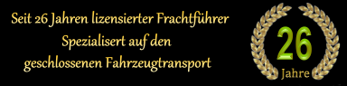 26 Jahre Motorrad Transport in die Schweiz inkl. Verzollung